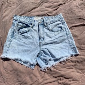 Garage denim shorts